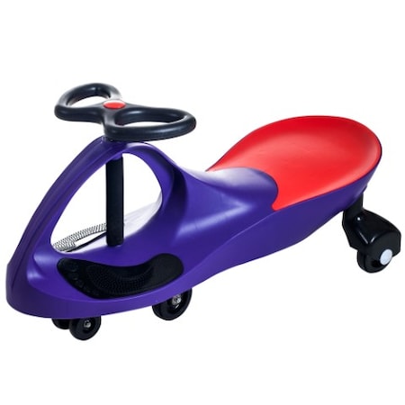Toy Time Wiggle Car Ride On Toy with No Batteries, Gears or Pedals, Boys/Girls, 3years and Up (Purple) 683476CHI